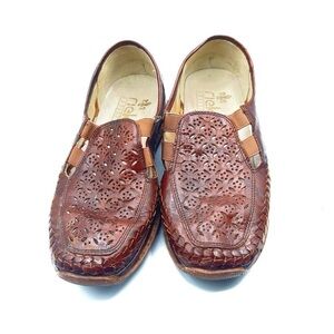 Reiker Antistress Leather Loafers Sz 37